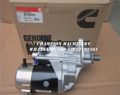 MOTOR,STARTING 3957592 FOR CUMMINS QSB 6BT-cummins diesel engine parts